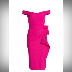 Chiara Boni Dress hot pink like new worn once